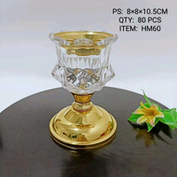 跨境欧式金属工艺品装饰玻璃香熏炉铁艺香炉Aromatherapy furnace