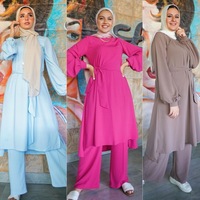 速卖通 ebay 亚马逊 中东 迪拜女士套装muslim服饰 883